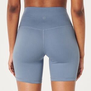 Gilly Hicks Blue Bike Shorts 5”, Moisture-Wicking Performance